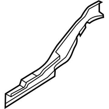 5054604AC Mopar REINFMNT-Rear Rail Illustration 1 of 1