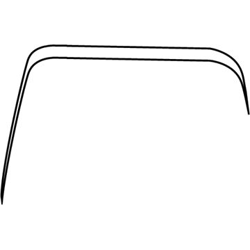 1NT321T1AA Mopar Front Seat Back Panel Illustration 1 of 1