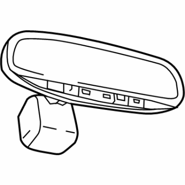 2025 Jeep Grand Wagoneer Car Mirror - 68480338AA