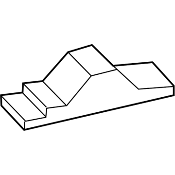 68223864AB Mopar Lens-License Lamp Illustration 1 of 1