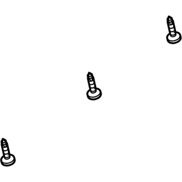 6504288 Mopar Hexagon Head Screw Illustration 1 of 1