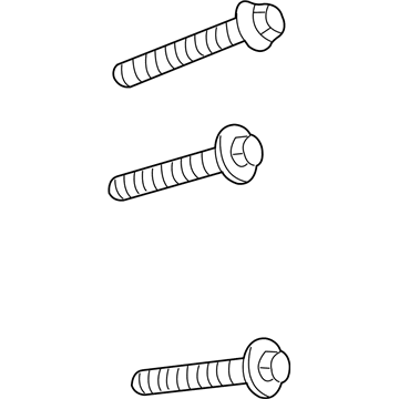 6502425 Mopar Hexagon Head Screw Illustration 1 of 1