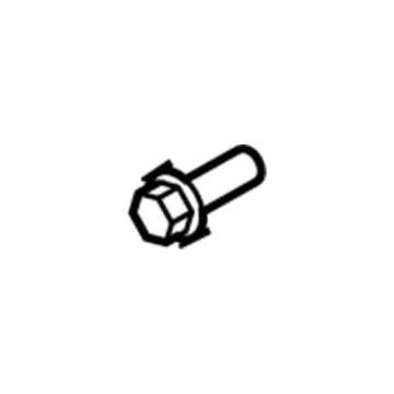 6100954 Mopar Hexagon Flange Head Bolt Illustration 1 of 1
