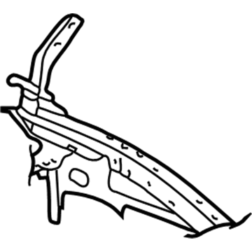 2007 Dodge Ram 3500 Hood Hinge - 4589179AA