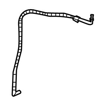 68465694AA Mopar Windshield Washer Hose Illustration 1 of 1