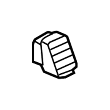 1LC541DVAA Mopar A/C Outlet Bezel Illustration 1 of 1