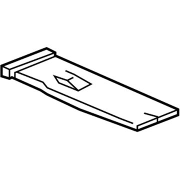 4596540AB Mopar Air Conditioning And Heater Duct Illustration 1 of 1