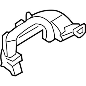 4595849AA Mopar Air Distribution Duct Illustration 1 of 1