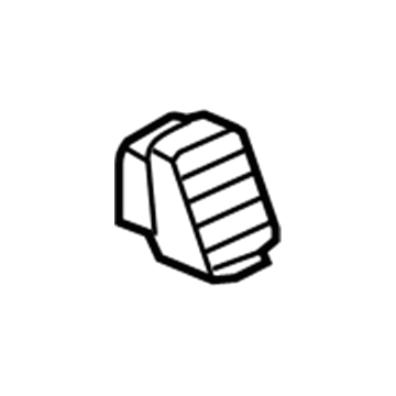 Mopar 1LC551DVAA A/C Outlet Bezel 1LC551DVAA Mopar A/C Outlet Bezel Illustration 1 of 1