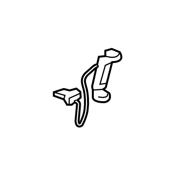 68367463AC Mopar Door Handle Illustration 1 of 1