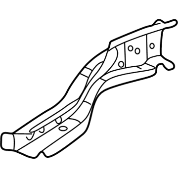 5017067AD Mopar Frame Front Rail Illustration 1 of 1