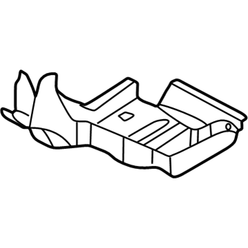 4888956AE Mopar Rail-Front Side Rail Rear Illustration 1 of 1