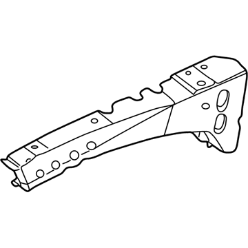 Mopar 5008381AC Upper Load Path Beam 5008381AC Mopar Upper Load Path Beam Illustration 1 of 1
