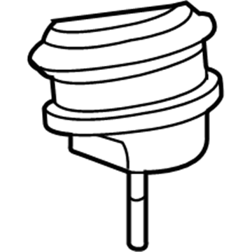 5510007AD Mopar INSULATOR-Engine Support Illustration 1 of 1