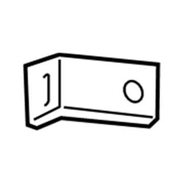 52121213AA Mopar Brake Hose Bracket Illustration 1 of 1