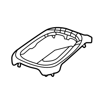 6RH81SLUAA Mopar Bezel-Console PRNDL Illustration 1 of 1