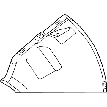 Dodge Viper Wheelhouse - 4865649AE