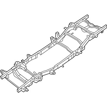 Mopar 68217865AB Chassis Frame 68217865AB Mopar Chassis Frame Illustration 1 of 1