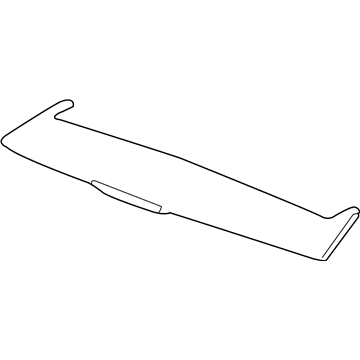 1HR28ZZZAA Mopar Liftgate Spoiler Illustration 1 of 1