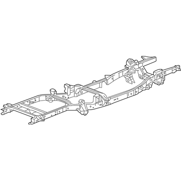 55398986AD Mopar Chassis Frame Assembly Illustration 1 of 1