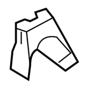 68227209AA Mopar Bracket-Fuel Tank Illustration 1 of 1