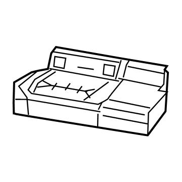 2024 Jeep Gladiator Seat Cushion - 68347469AA