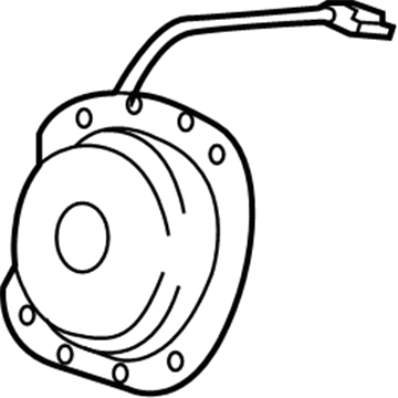 1BH821J3AA Mopar Pad-Air Bag Module Illustration 1 of 1