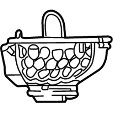 5073225AB Mopar Air Inlet Housing Illustration 1 of 1