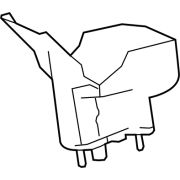 68089109AA Mopar Housing-A/C And Heater Lower Illustration 1 of 1