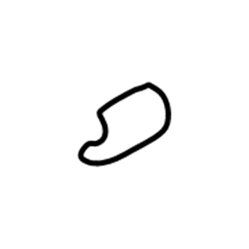 MR797681 Mopar Cover-Seat Belt Guide Illustration 1 of 1