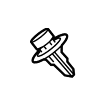 6509606AA Mopar Screw-HEXAGON Head Pilot Point Illustration 1 of 1