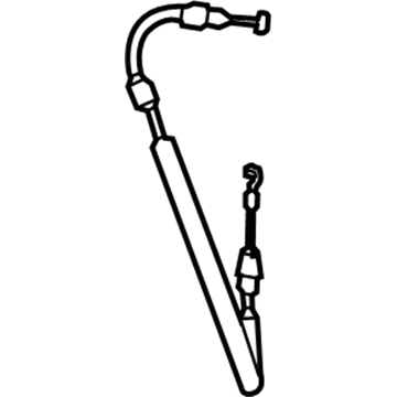 2012 Dodge Dart Door Latch Cable - 68170240AA