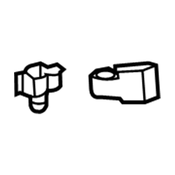 2016 Dodge Dart Door Hinge - 68082432AE