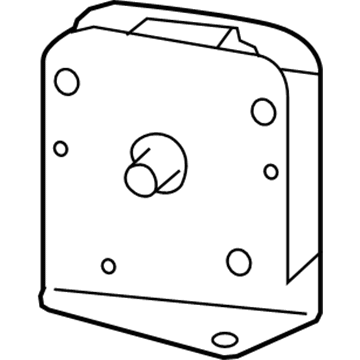 52020568AD Mopar Spare Tire Carrier Winch Illustration 1 of 1