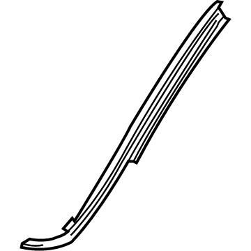 55362509AF Mopar Windshield Molding Illustration 1 of 1