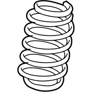 2010 Chrysler Sebring Coil Springs - 5171995AA