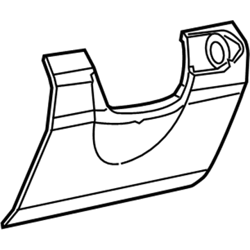 2020 Ram 1500 Steering Column Cover - 1WQ361L1AG