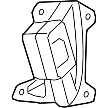 52129480AC Mopar Engine Mount Insulator Illustration 1 of 1