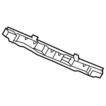 68103915AC Mopar Fascia Support Bracket Illustration 1 of 1