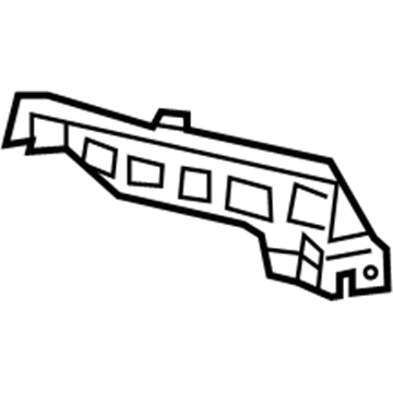 68103184AF Mopar Fascia Support Bracket Illustration 1 of 1