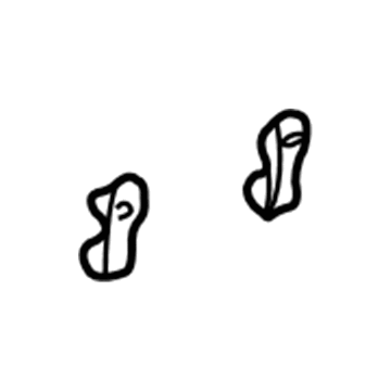 5008055AA Mopar RETAINER-Glass To LIFTPLATE Illustration 1 of 1