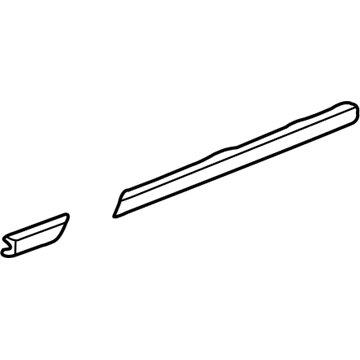 2004 Dodge Neon Weather Strip - 5008717AA