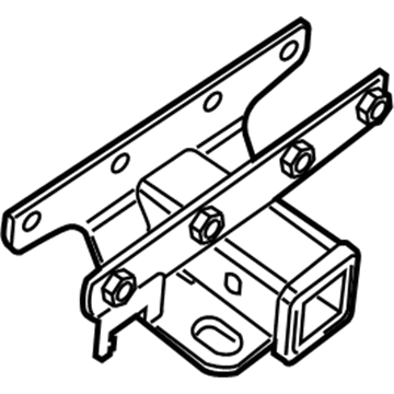 68193628AB Mopar Trailer Hitch Illustration 1 of 1
