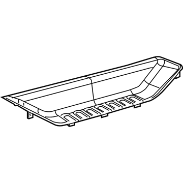 68231984AA Mopar Step-Rear Bumper Illustration 1 of 1