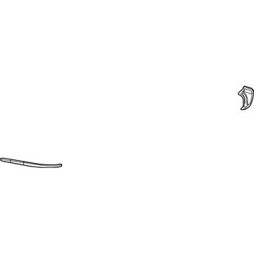 68195814AB Mopar Rear Bumper Bracket Illustration 1 of 1