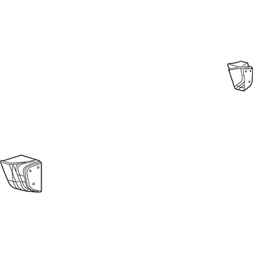 68231989AA Mopar End Cap-Bumper Illustration 1 of 1