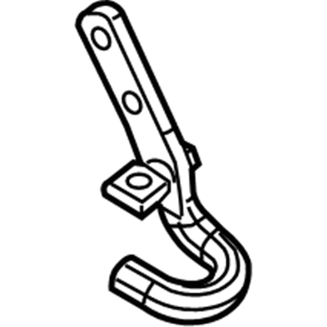 68186563AC Mopar Tow Hook Illustration 1 of 1
