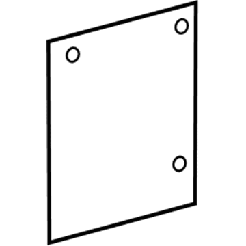 5120891AA Mopar Plate-Air Bag Module Illustration 1 of 1