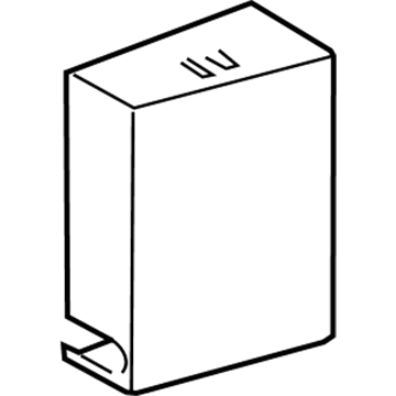 Mopar 5104148AA Air Bag Module Cover 5104148AA Mopar Air Bag Module Cover Illustration 1 of 1