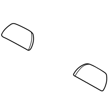 UE752T5AA Mopar Rear Headrest Illustration 1 of 1